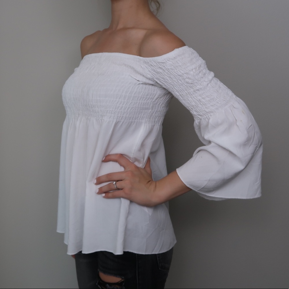 Italian Off-Shoulder Blouse
